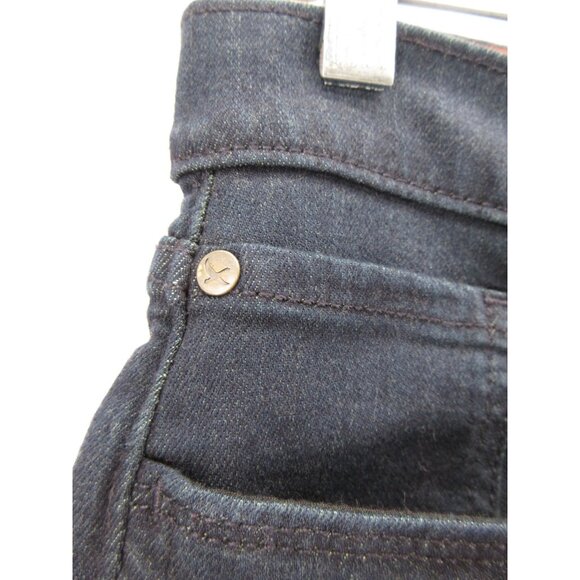 Eddie Bauer Jeans 8 Slightly Curvy Slim Straight High Rise Tencel NEW - Picture 3 of 14